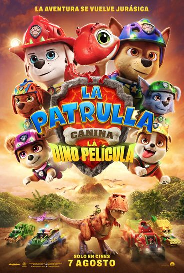 Póster de La Patrulla Canina: La dino película