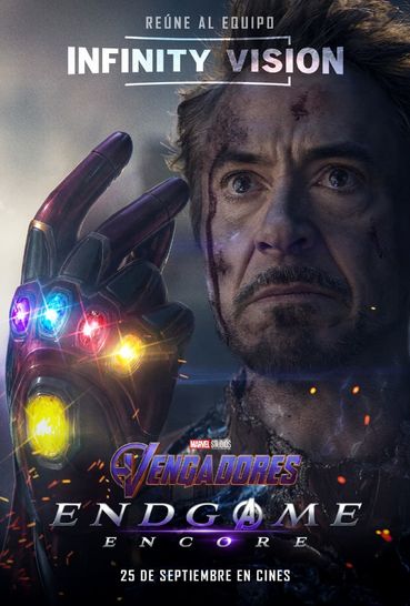 Póster de Vengadores: Endgame (Infinity Vision)