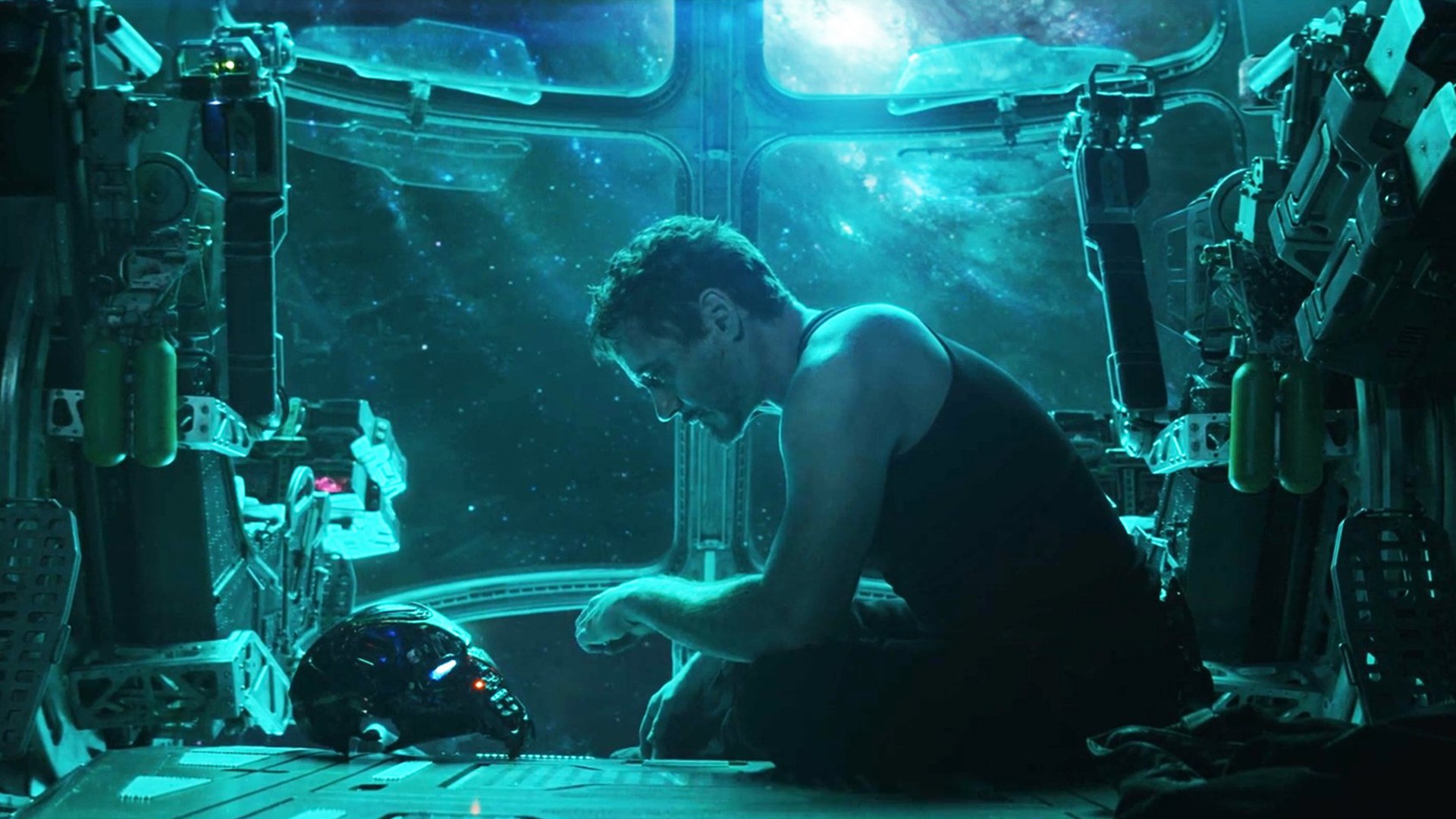Fondo de película de Vengadores: Endgame (Infinity Vision)